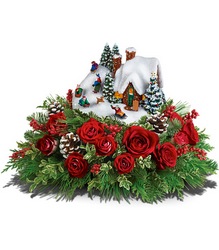 Thomas Kinkade's Sleigh Ride Bouquet